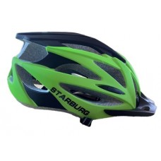 Starburg In Mold Pc Shell with Eps Liner MTB Cycling Helmet Black/Green (SBH08)